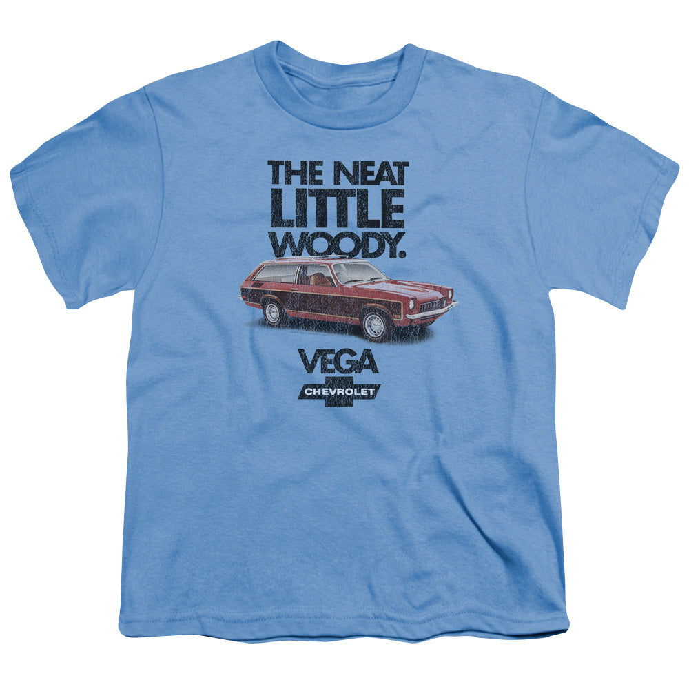 Chevrolet Vega The Neat Little Woody - Youth Short Sleeve - Carolina Blue