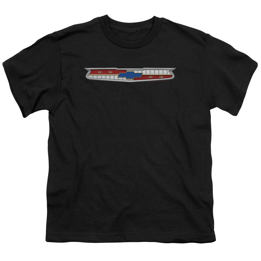 Chevrolet 56 Bel Air Emblem - Youth Short Sleeve - Black