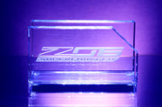 corvette-crystal-business-card-holder