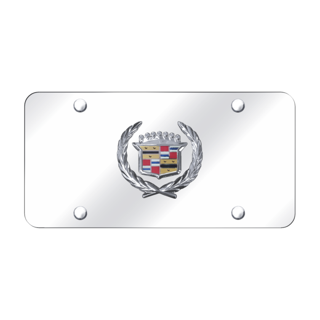 cadillac-license-plate-chrome-on-mirrored-1