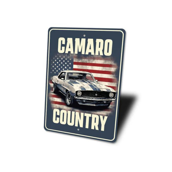 camaro-country-american-flag-aluminum-sign