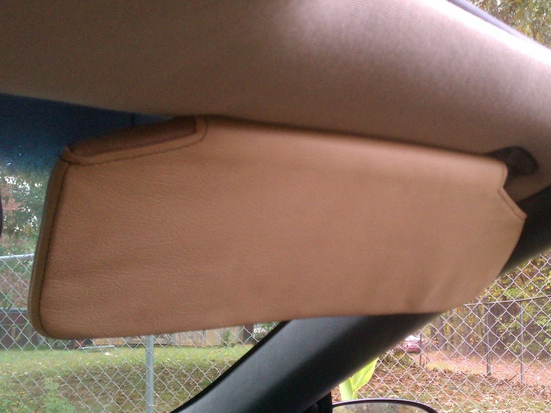 1997-02 Pontiac Firehawk sun visor covers