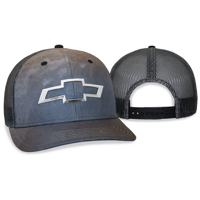 Chevrolet Bowtie Black Fade Snapback Hat / Cap