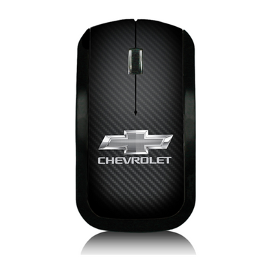 Chevrolet Bowtie Carbon Fiber Print Wireless Mouse