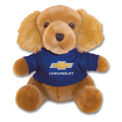 Chevrolet Bowtie Golden Retriever Children's Stuffed Animal