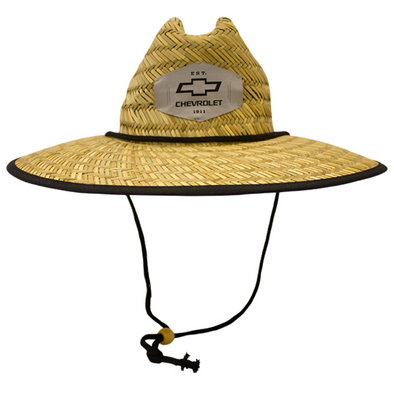 Chevrolet Bowtie Straw Shade Hat