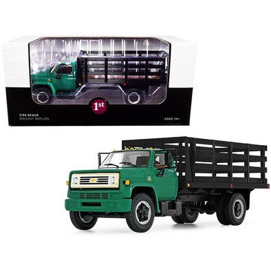 chevrolet-c65-stake-truck-green-and-black-1-34-diecast-model-by-first-gear