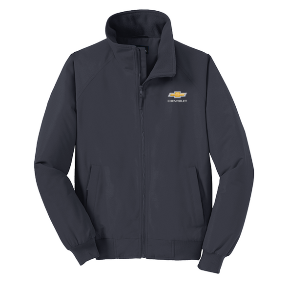 Chevrolet Gold Bowtie Charger Jacket - Grey