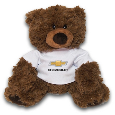 Chevrolet Gold Bowtie Coco Bear Children's Stuffed Animal