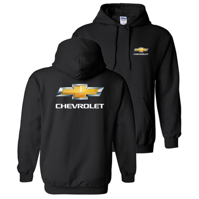 Chevrolet Gold Bowtie Pullover Hooded Sweatshirt / Hoodie