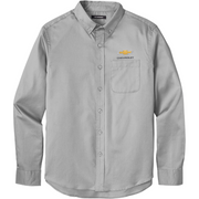 chevrolet-gold-bowtie-superpro-react-long-sleeve-twill-shirt