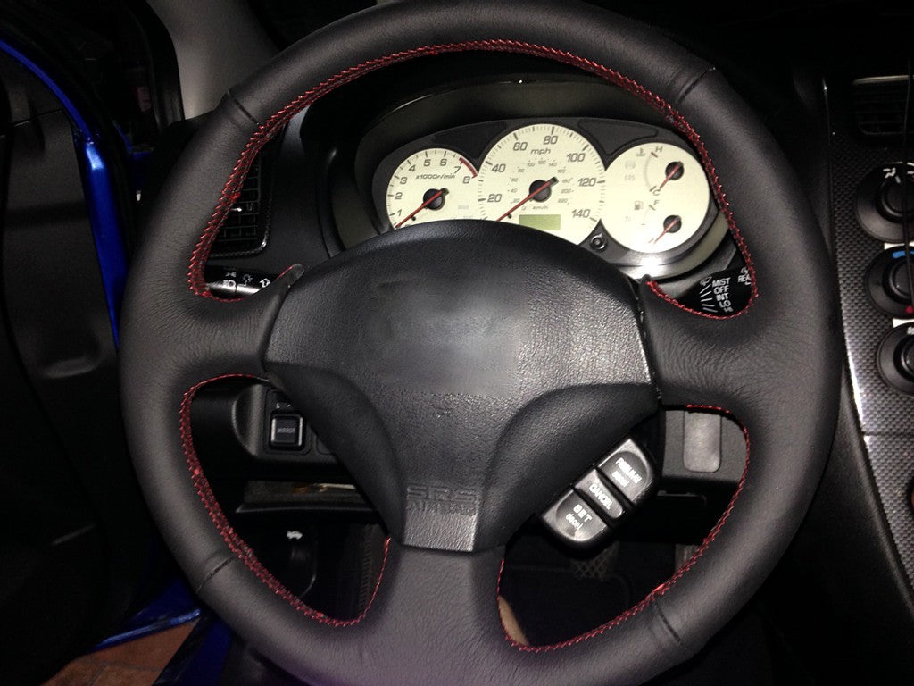 2001-05 Honda Civic steering wheel cover - Type-R / SiR