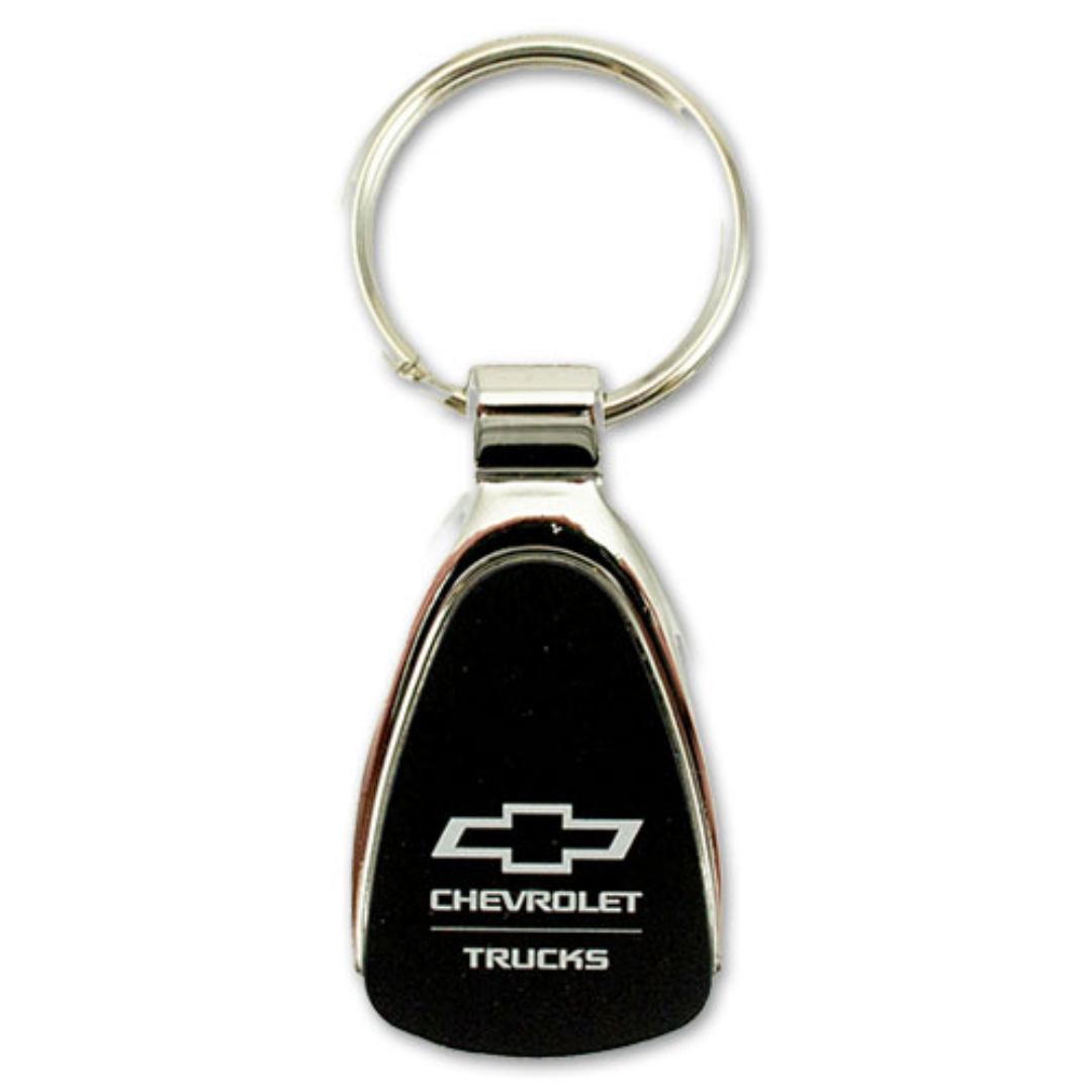 chevy-trucks-chrome-teardrop-key-tag