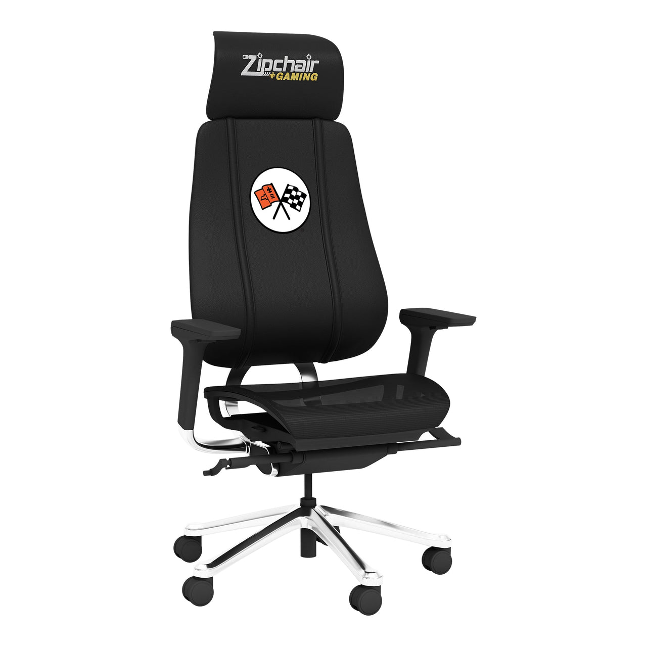 Phantomx Mesh Gaming Chair with Corvette C2 Logo