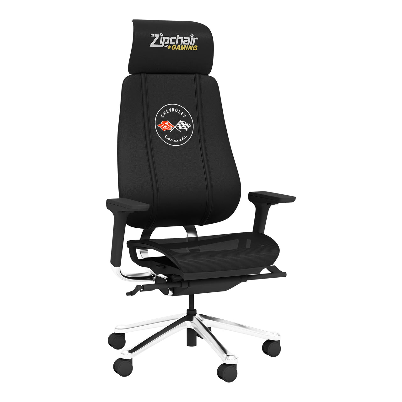 Phantomx Mesh Gaming Chair with Corvette C1 Logo