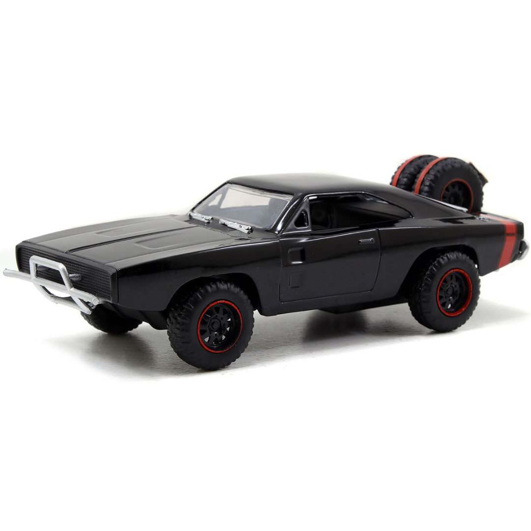 doms-dodge-charger-r-t-and-1968-dodge-charger-widebody-fast-furious-1-32-diecast-model-car-set-by-jada