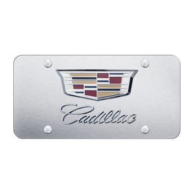 dual-cadillac-2014-license-plate-chrome-on-brushed