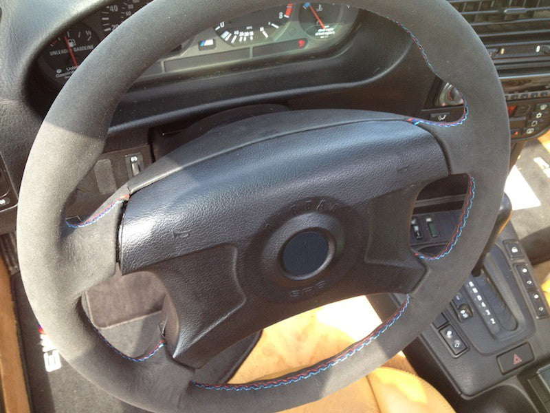1987-94 BMW 7-series steering wheel cover - 4-spoke