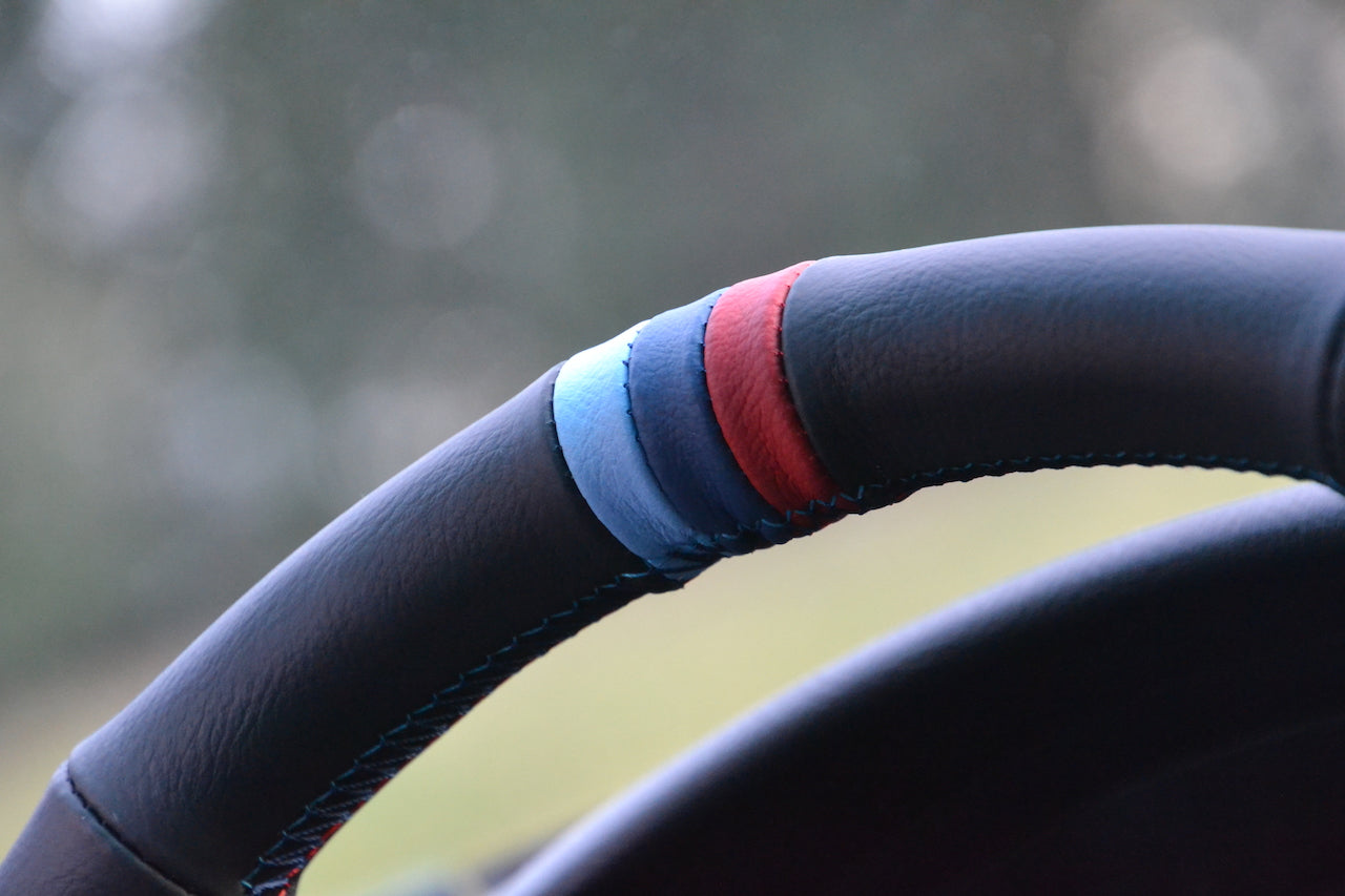 1990-98 BMW 3-series steering wheel cover - 4-spoke v.1
