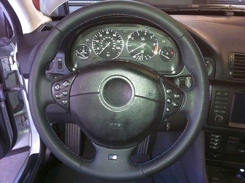 1996-03 BMW 5-series steering wheel cover - Msport
