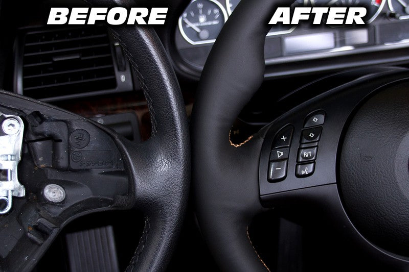 1996-03 BMW 5-series steering wheel cover - 3-spoke