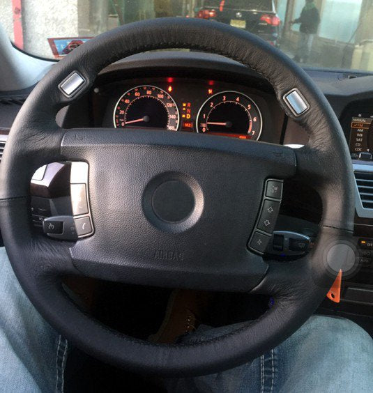 2001-08 BMW 7-series steering wheel cover - 4-spoke