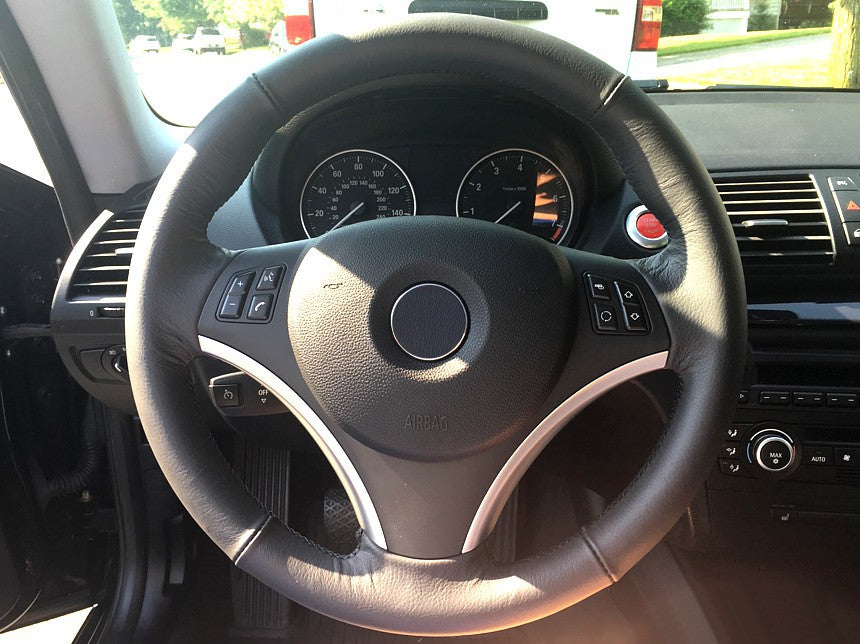 2004-13 BMW 1-series steering wheel cover - Sport wheel