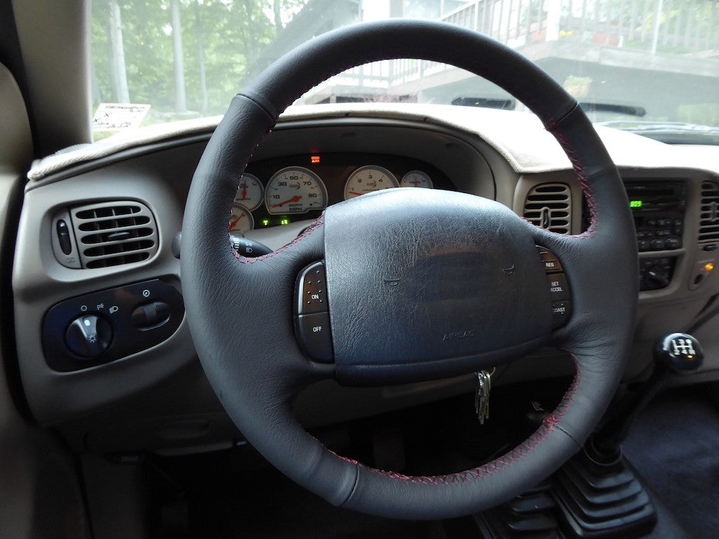 1997-04 Ford F-150 steering wheel cover - 2-spoke