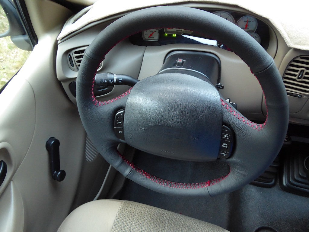 1997-04 Ford F-150 steering wheel cover - 2-spoke