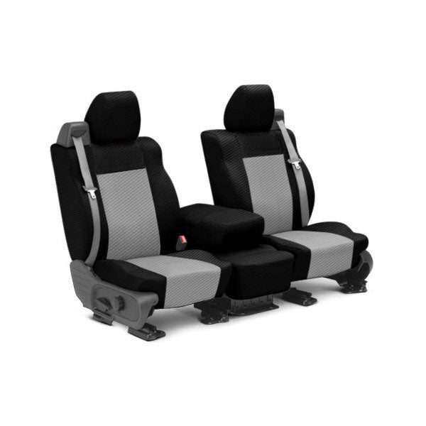 Custom Fit Classic Car & Truck Seat Covers for Mustang, C10, Bronco, Firebird & CJ7 – Carbon Fiber Style | Made in USA