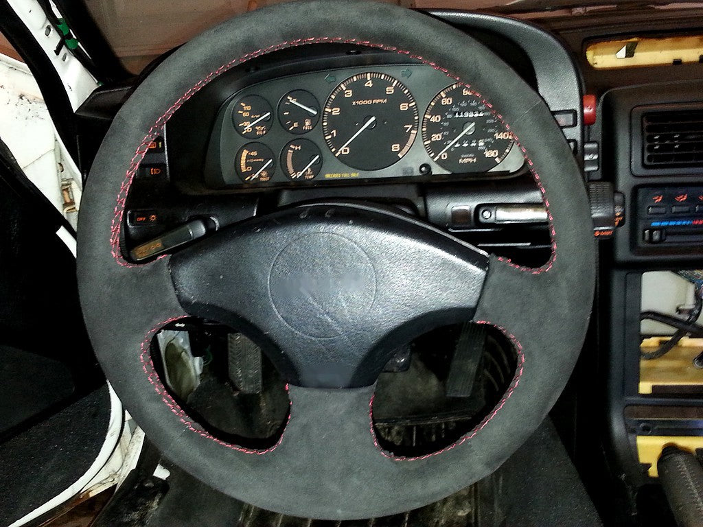 1986-92 Mazda RX7 steering wheel cover - type 2