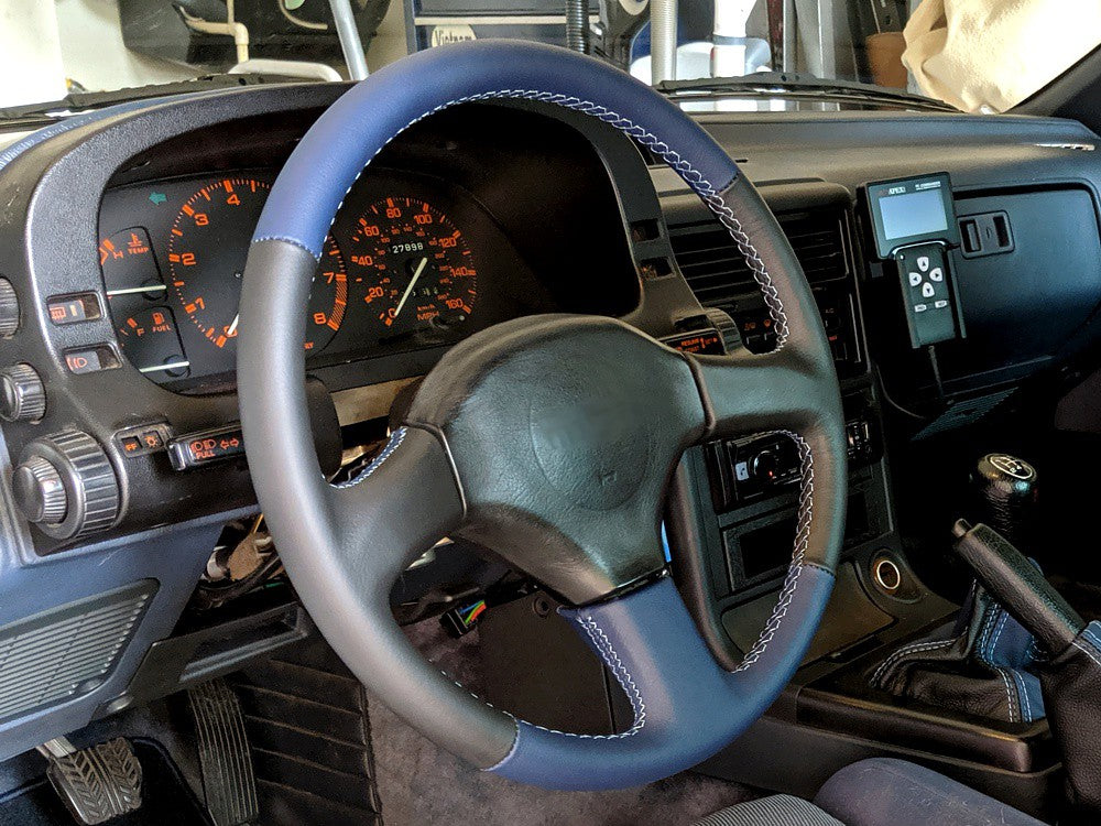 1986-92 Mazda RX7 steering wheel cover - type 1