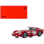 Ferrari 250 GTO #22 "Elde" (Leon Dernier) - "Beurlys" (Jean Blaton) 3rd Place "24 Hours of Le Mans" (1962) 1/18 Diecast Model Car