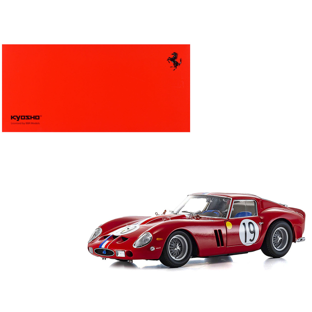 Ferrari 250 GTO #19 Pierre Noblet - Jean Guichet 2nd Place "24 Hours of Le Mans" (1962) 1/18 Diecast Model Car