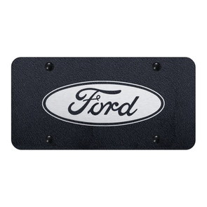 Ford License Plate - Laser Etched Rugged Black