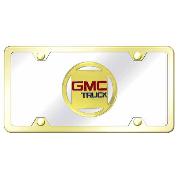 gmc-name-license-plate-chrome-on-black