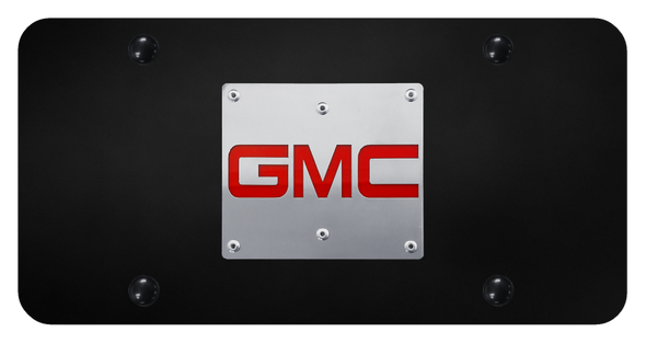 gmc-only-license-plate-brushed-on-black