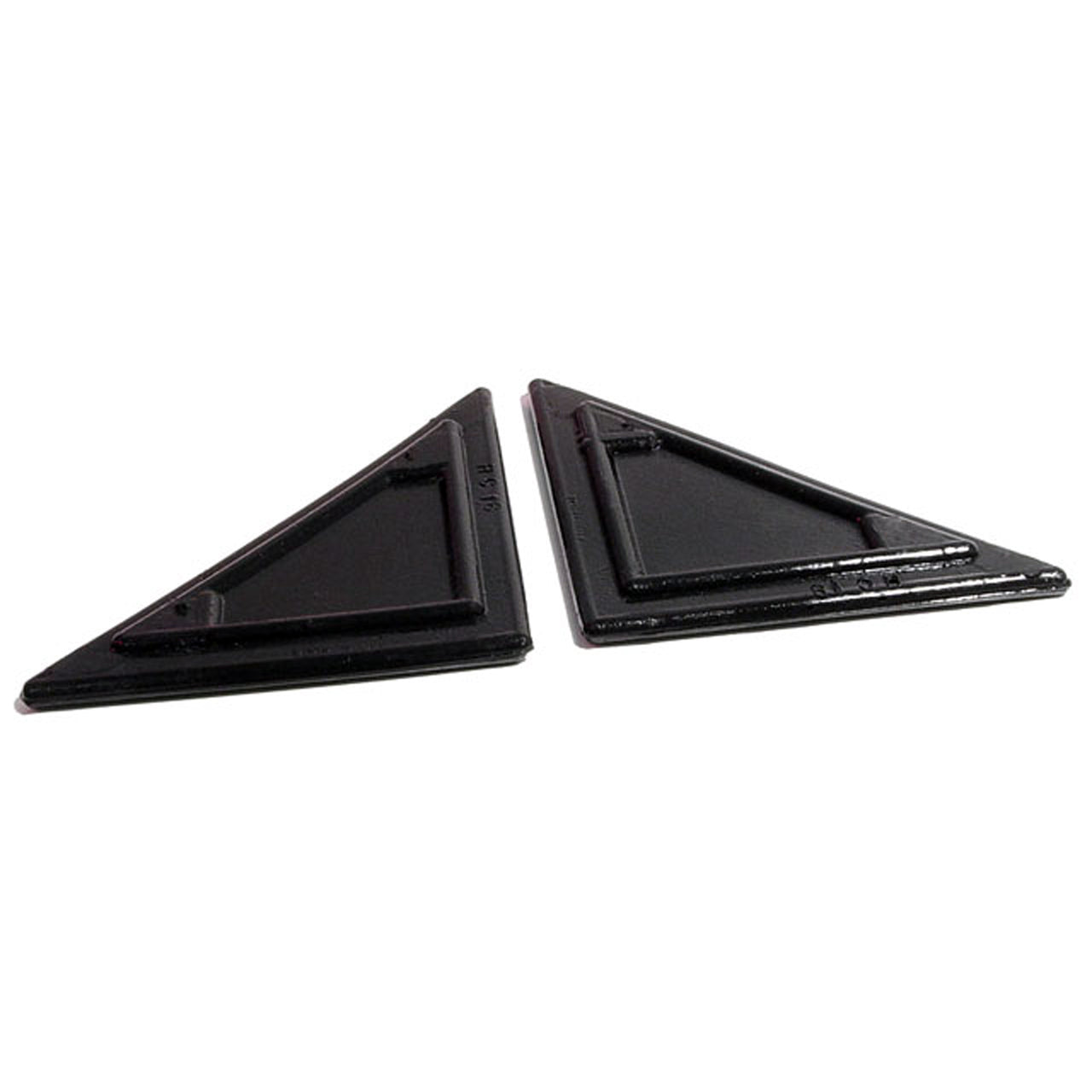 Hc 18 Hood Corners Original Design 2-3/4" Wide Pair Studebaker Champion 1939-1954, Commander 1930-1954, Commander Model 70 1931