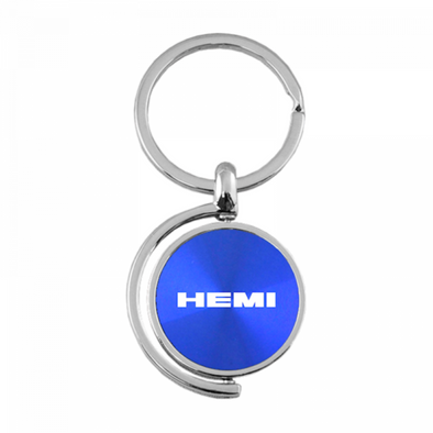 Hemi Spinner Key Fob in Blue