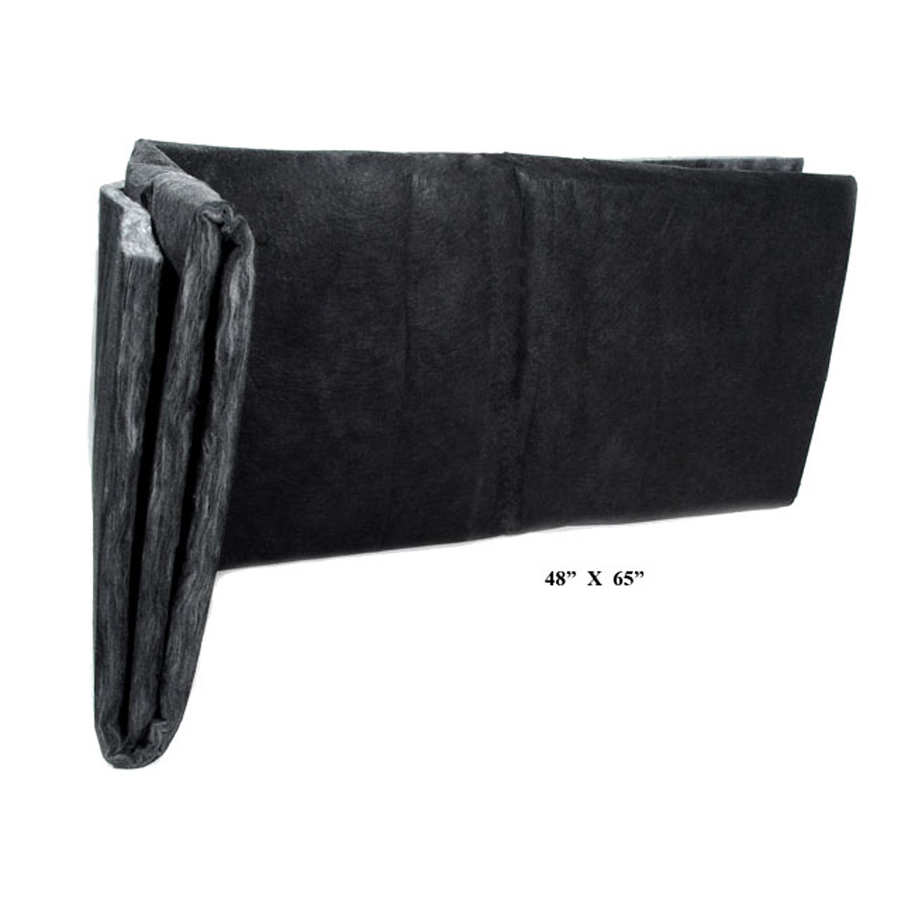 Hi 3 Hood Insulation Made Of High-Quality Black Fiberglass