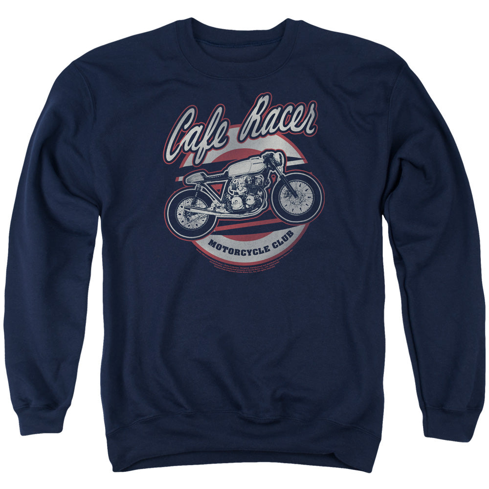 Honda Cafe Racer-Adult Crewneck Sweatshirt-Navy