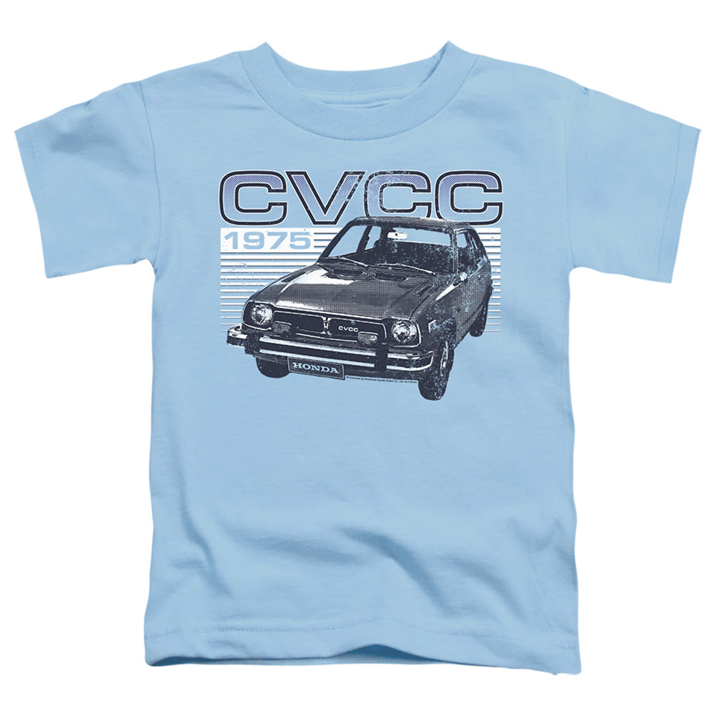 Honda 1975 Civic-Toddler Short Sleeve-Carolina Blue