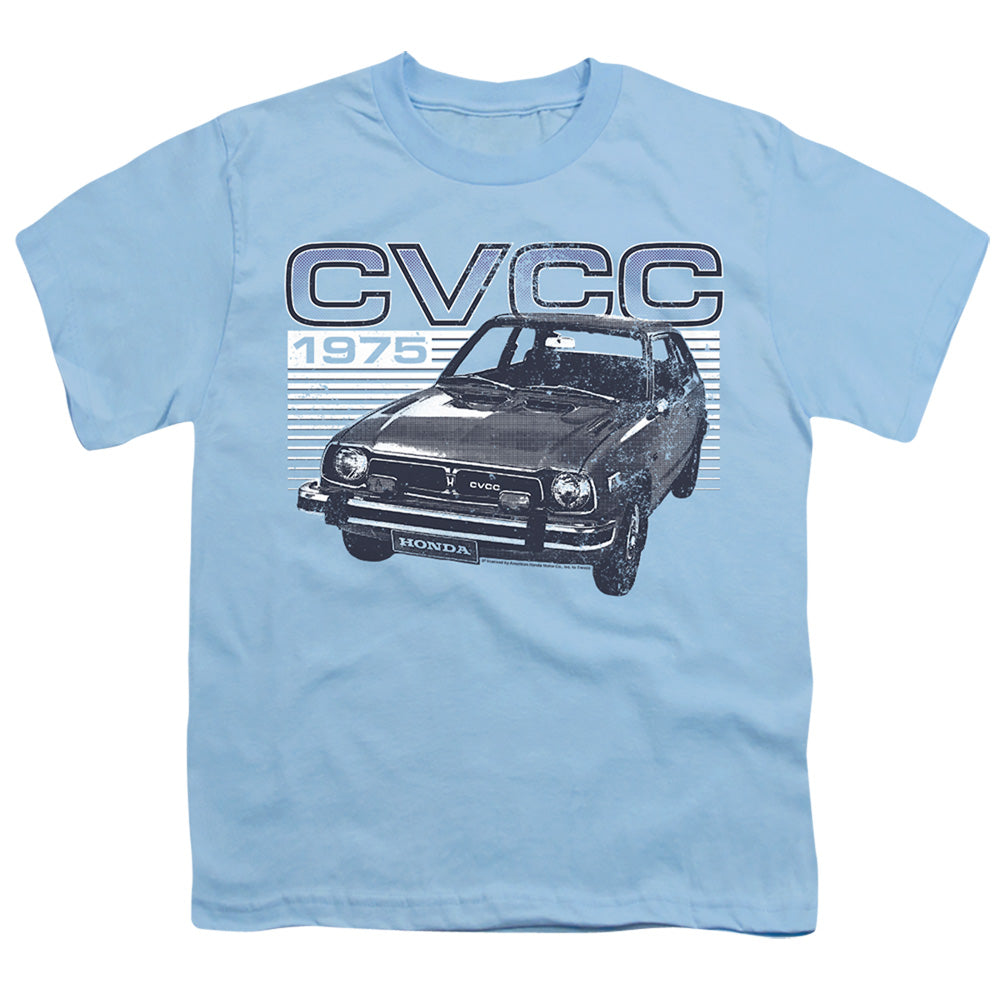 Honda 1975 Civic-Youth Short Sleeve-Carolina Blue