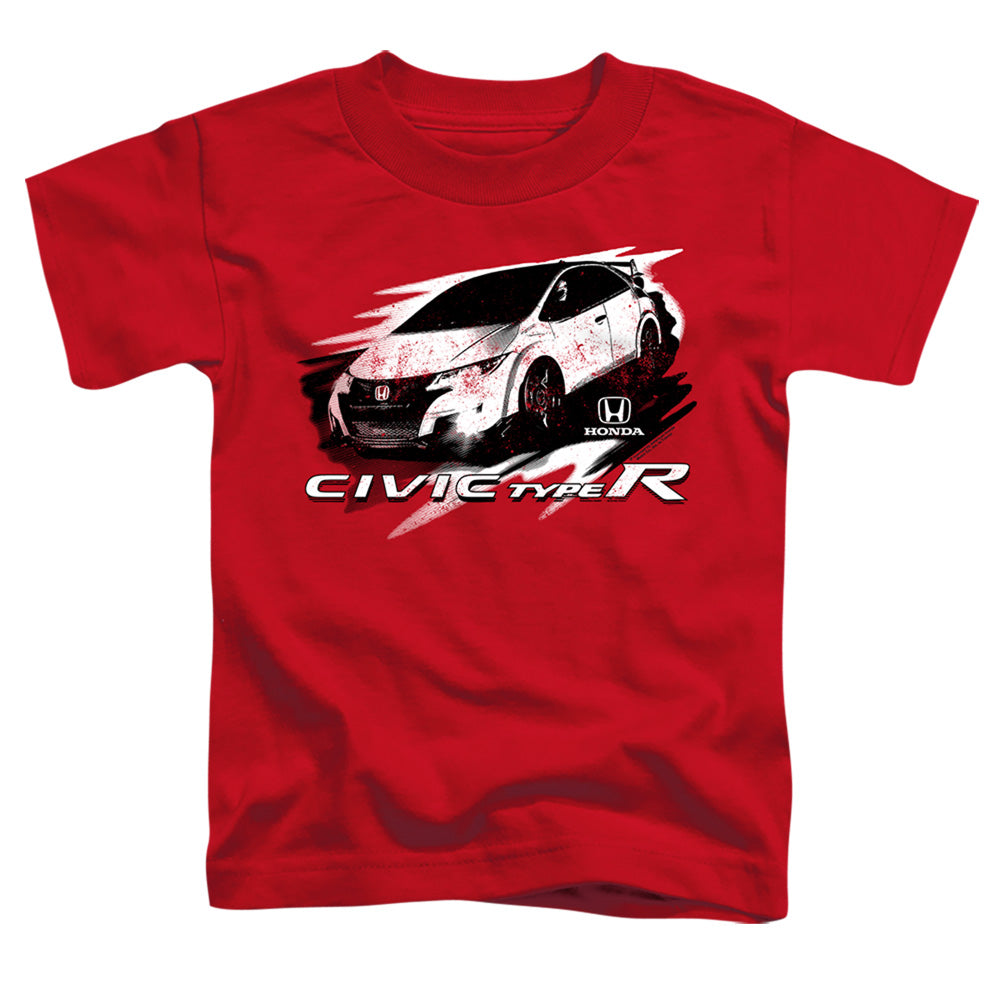 Honda Civic Typer Street-Toddler Short Sleeve-Red