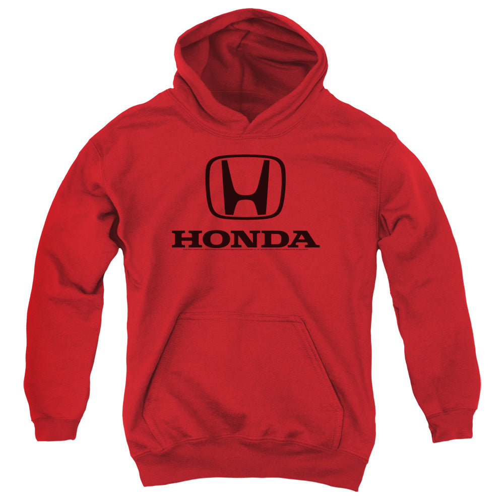 Honda/Standard Logo-Youth Hooded Sweatshirt