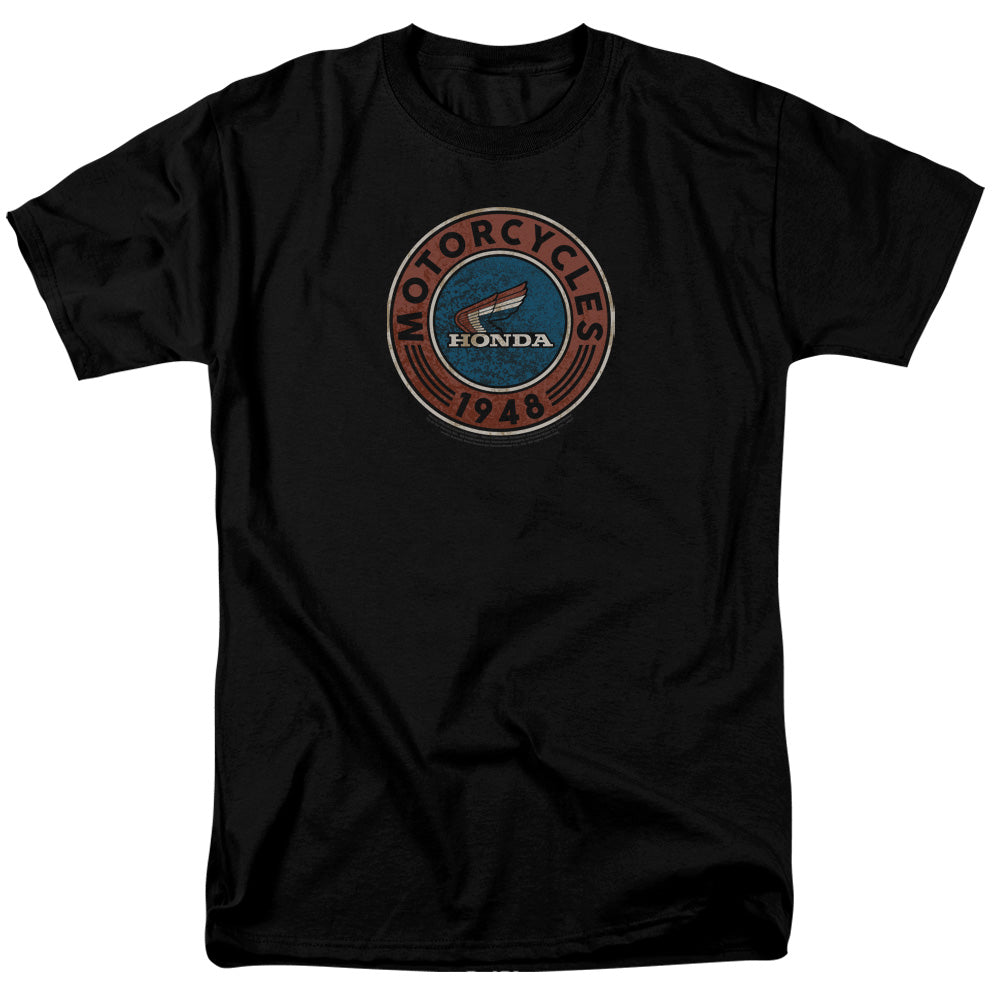 Honda Motorcycle-Adult Regular Fit Short Sleeve-Black