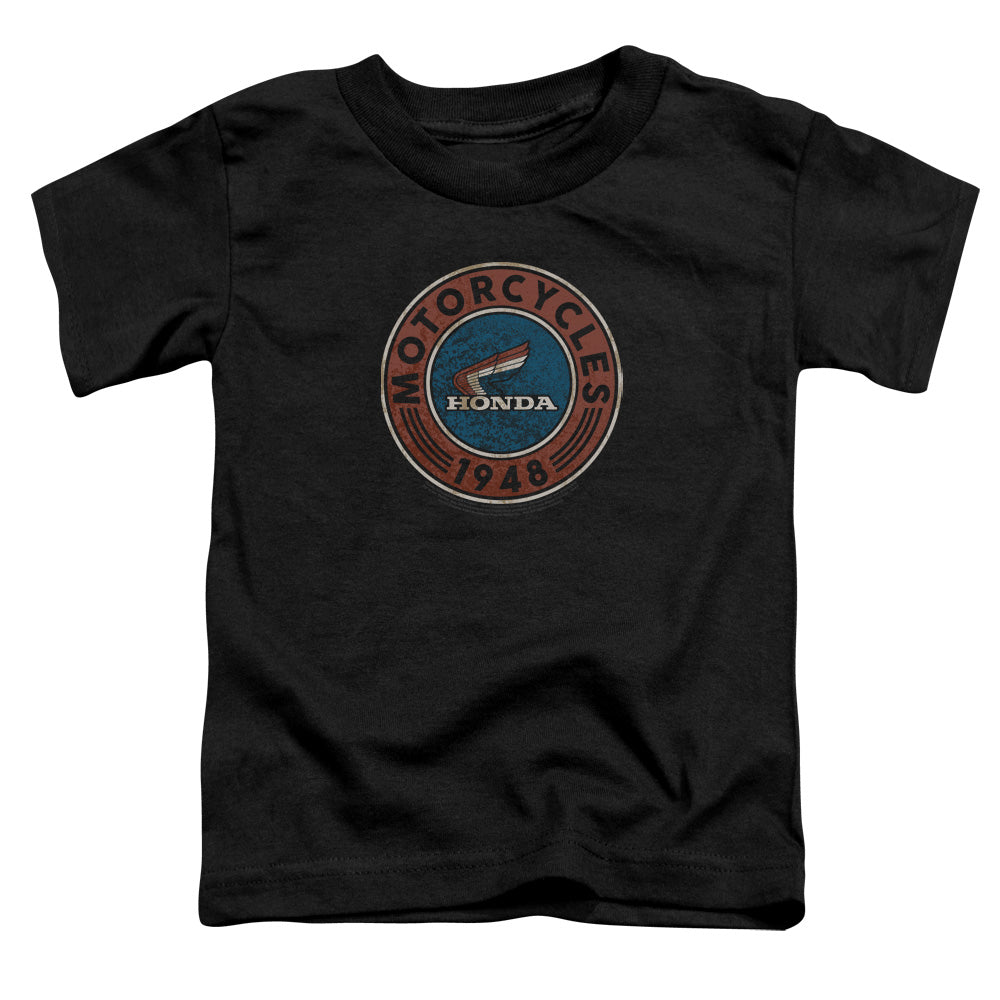Honda/Motorcycle-Toddler Short Sleeve-Black