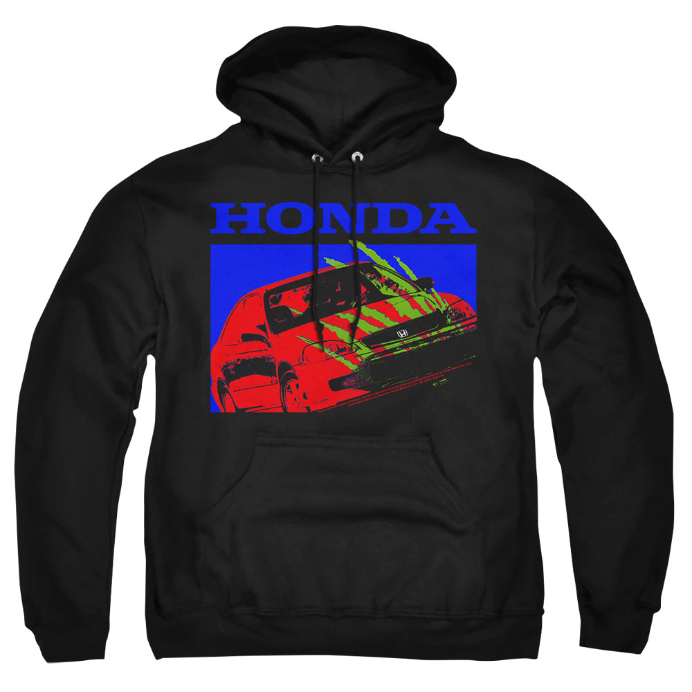 Honda Civic Bold-Adult Pullover Hoodie-Black