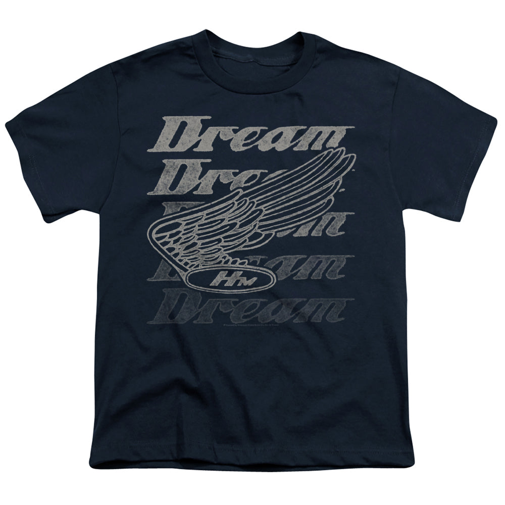 Honda/Motorcycles Dreamer-Youth Short Sleeve-Navy