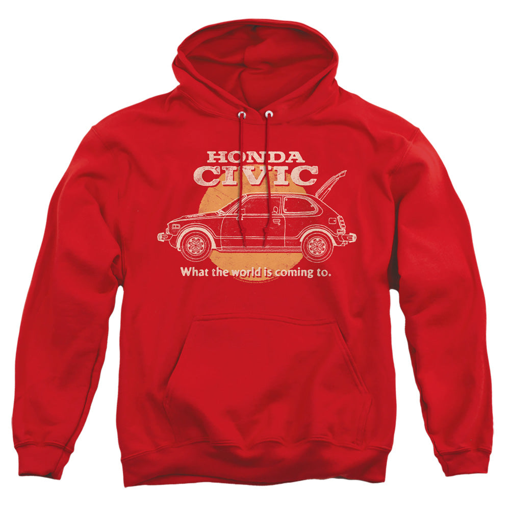 Honda Civic Coming World-Adult Pullover Hoodie